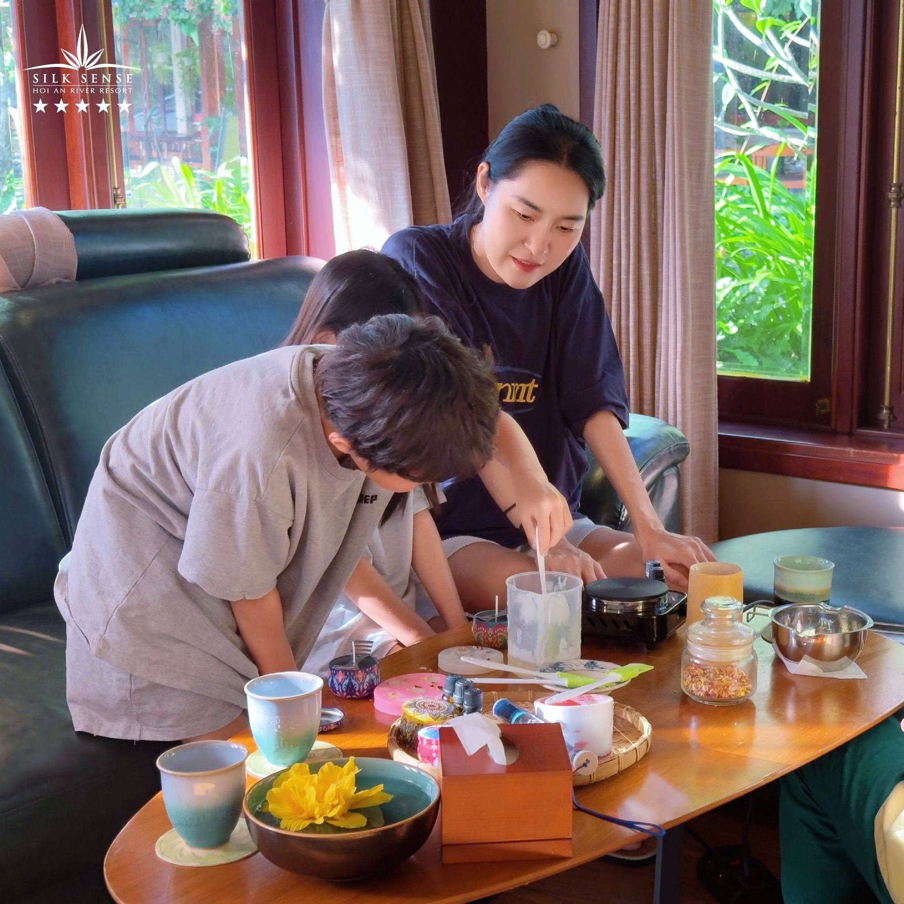 Workshop làm nến thơm