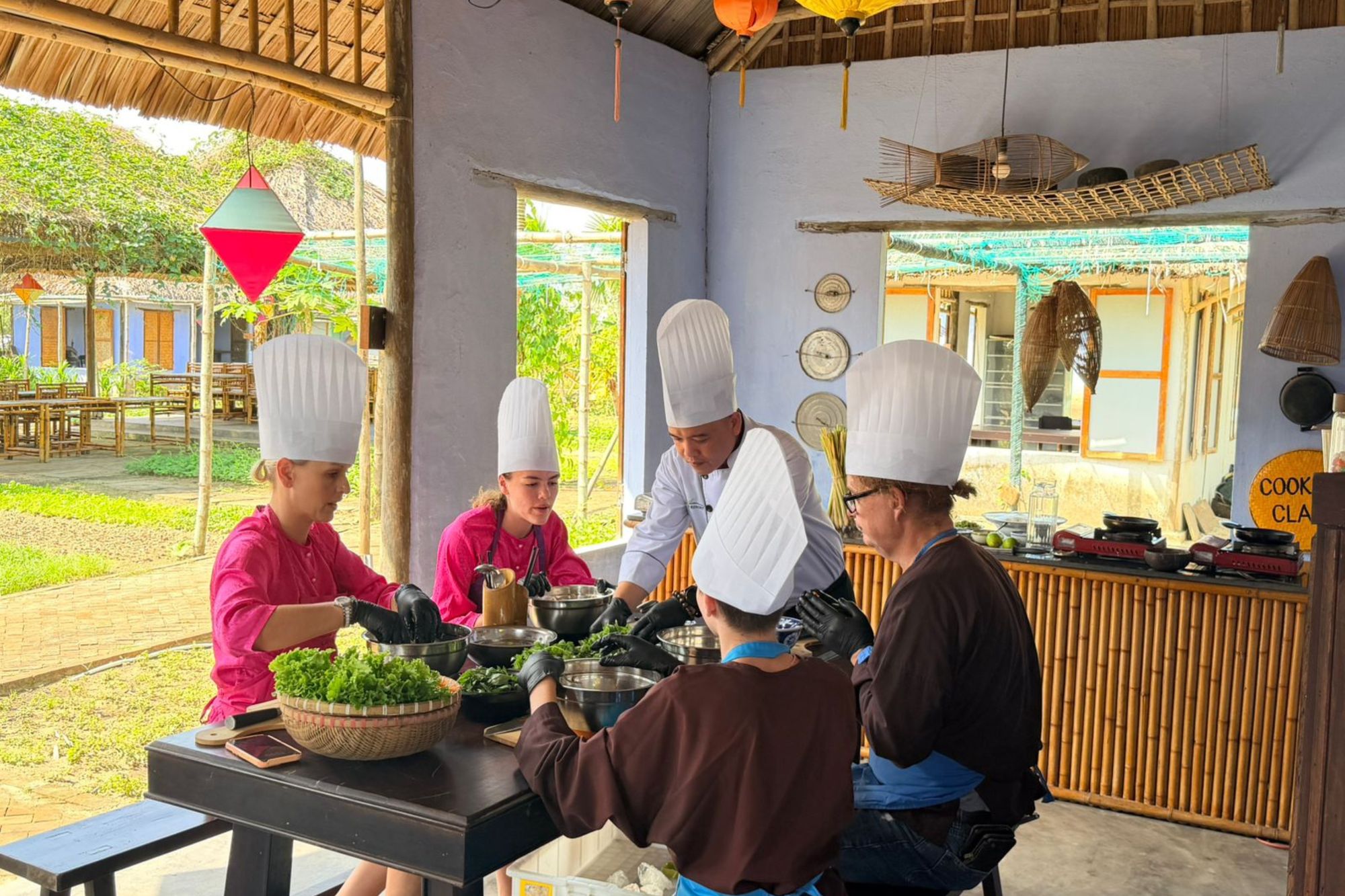 Lớp học nấu ăn tại Caman