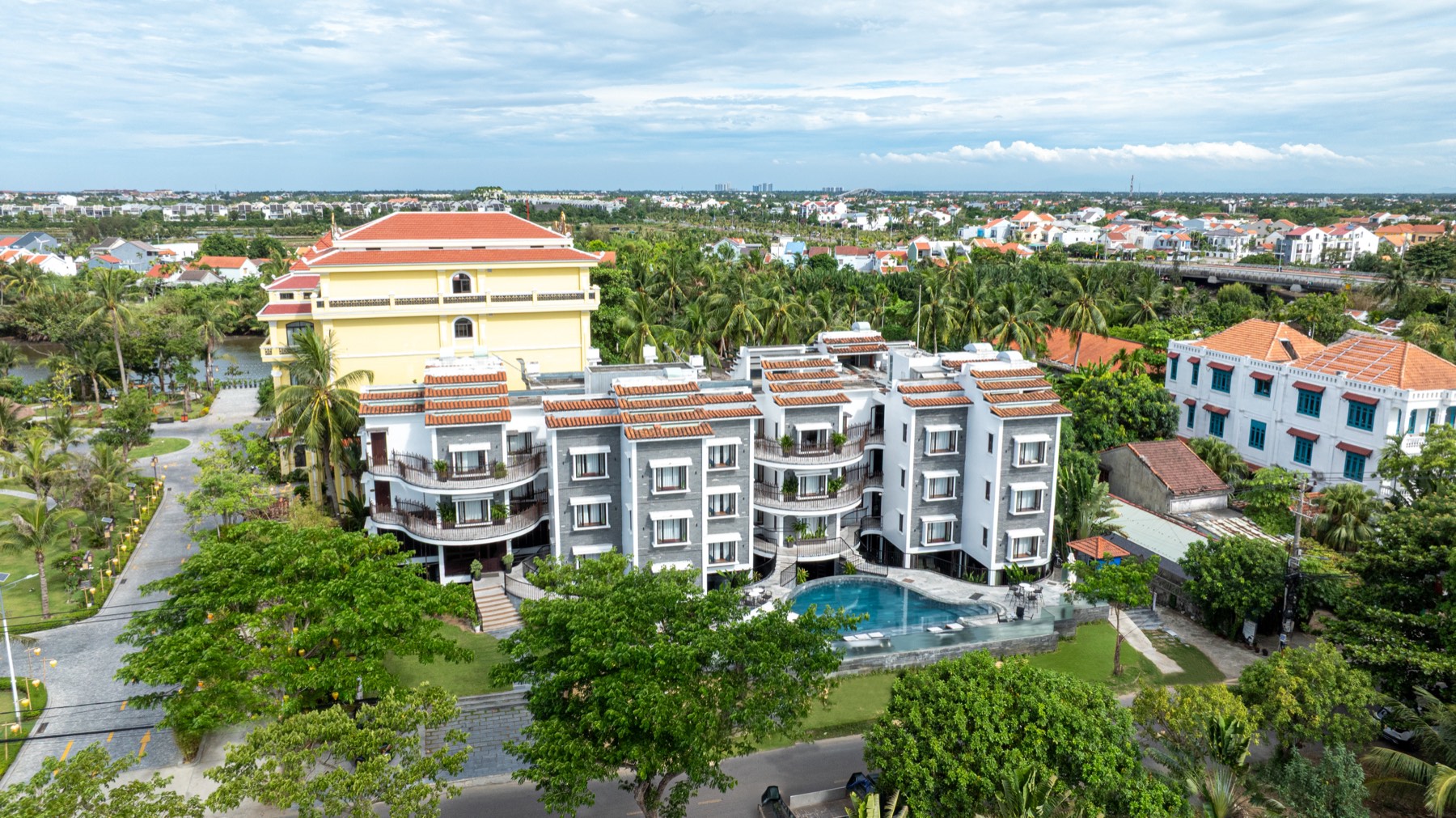 Faifo Boutique nhìn từ trên cao