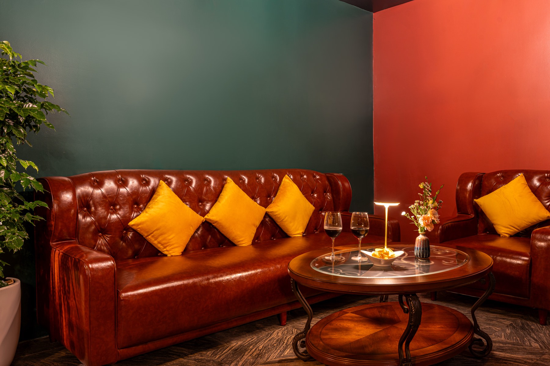 Khu lounge thư giãn của khách sạn